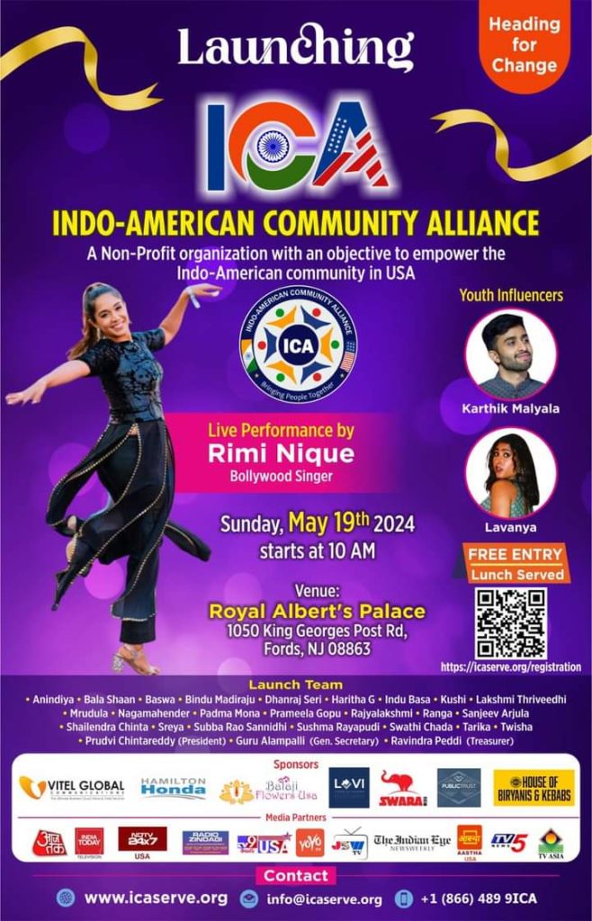 Launching INDO- AMERICAN COMMUNITY ALLIANCE