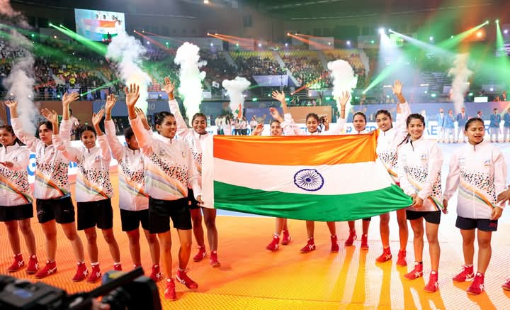 Congratulations to the Indian women’s team on winning the first-ever Kho Kho World Cup