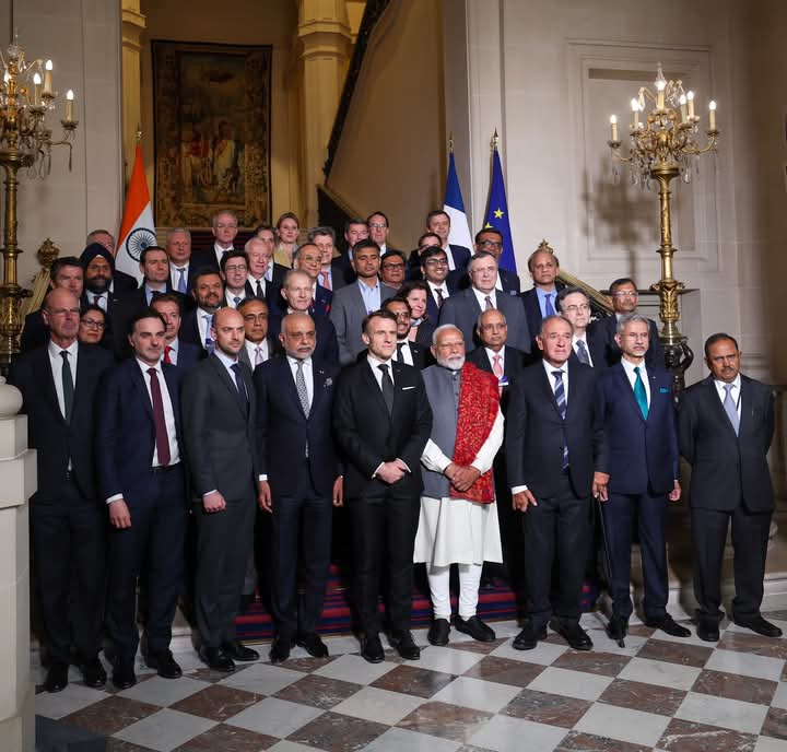 The India-France CEO Forum,Paris