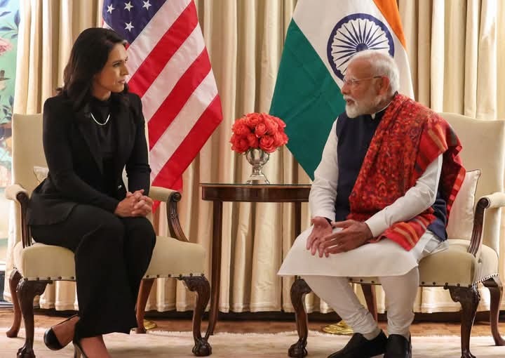 PM Modi Met USA’s Director of National Intelligence, Tulsi Gabbard in Washington DC. Discussed various aspects of the India-USA Friendship