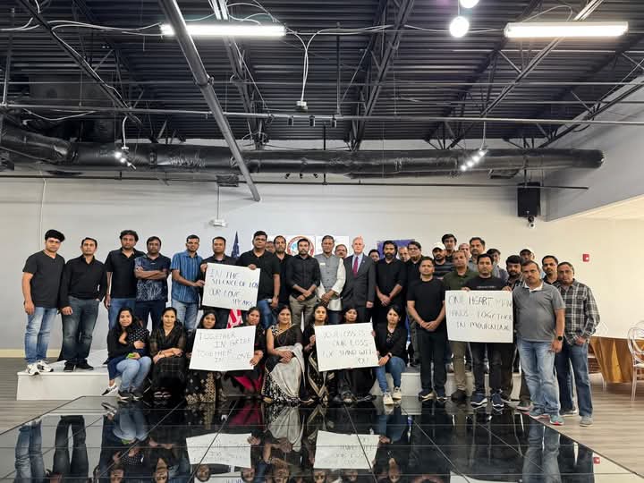 GTA Atlanta Chapter Holds Solemn Tribute for Pahalgam Attack Victims