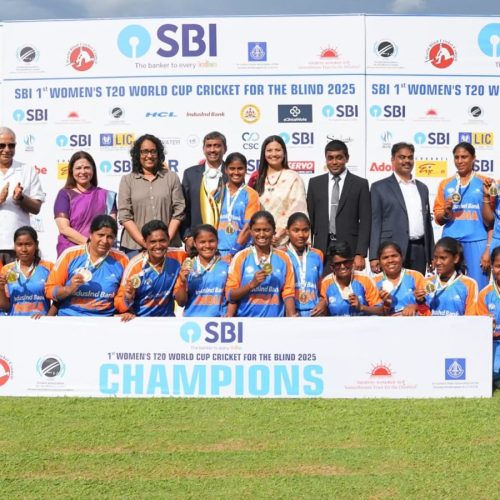 Congratulations to Team India on their remarkable victory in Women’s T20 Cricket World Cup for the Blind 2025