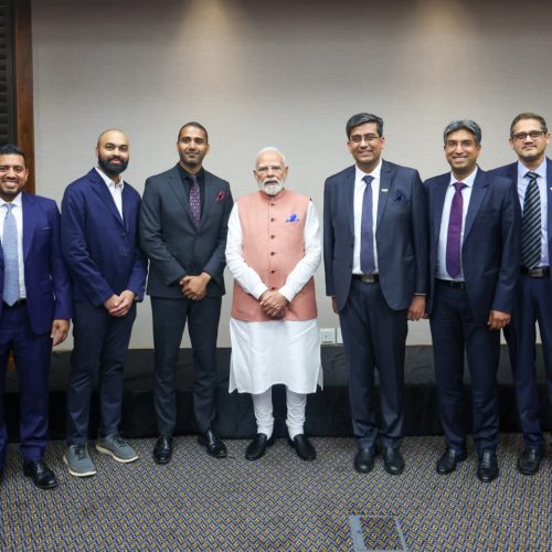 Prime Minister Modi Had a fruitful interaction with Indian origin tech entrepreneurs in Johannesburg