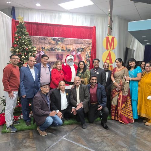 MANCA Christmas & New Year CelebrationAssociation of Indo Americans – AIA team along with Milpitas Mayor Carmen Montano joined MANCA in celebrating the festive spirit of Christmas & New Year together in the Bay Area.