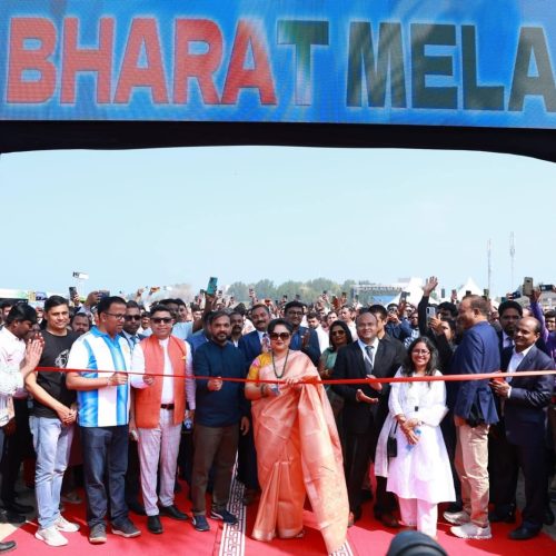 BharatMela held in Kuwait was inaugurated by Ambassador ParamitaTrpathi