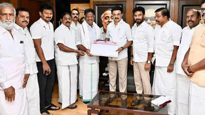 అధికార డిఎంకె పార్టీలో చేరిన మాజీ ముఖ్యమంత్రి పన్నీర్ సెల్వం