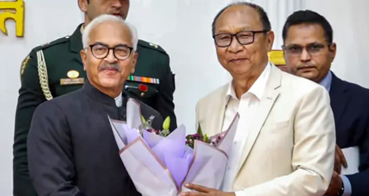 మణిపూర్‌ కొత్త సీఎంగా యుమ్నం ఖేమ్‌చంద్ సింగ్ ప్రమాణం