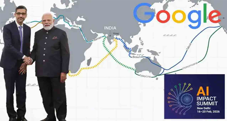 భారత్‌-అమెరికా మధ్య సబ్‌సీ కేబుల్‌