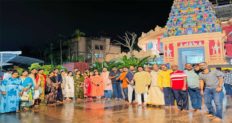 తెలంగాణ కల్చరల్ సొసైటీ (సింగపూర్) ఆధ్వర్యం లో శివాలయాల సందర్శన యాత్ర