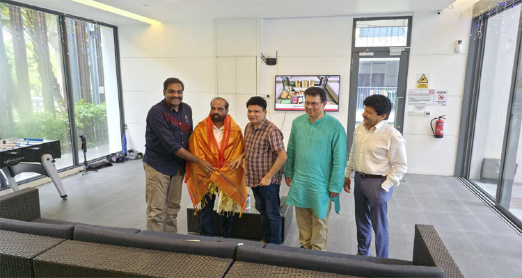 సింగపూర్ : శ్రీ సాంస్కృతిక కళాసారథి సంస్థ ఆధ్వర్యంలో ఏపీ ఆరోగ్యం, కుటుంబ సంక్షేమ శాఖామంత్రి సత్య కుమార్ తో ముఖాముఖీ