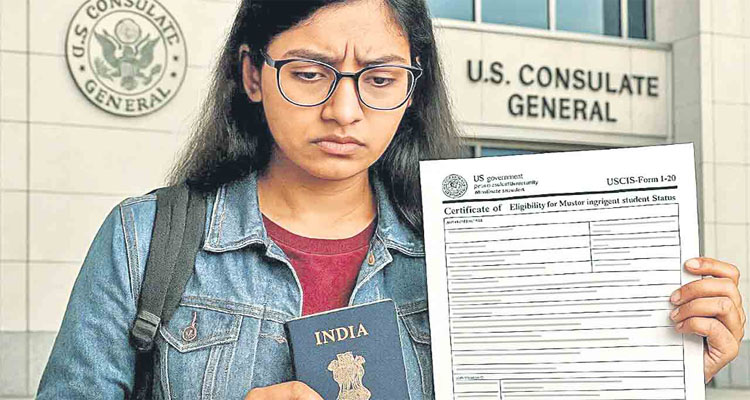 అధిక సంఖ్యలో భారత విద్యార్థుల వీసాల తిరస్కరణ