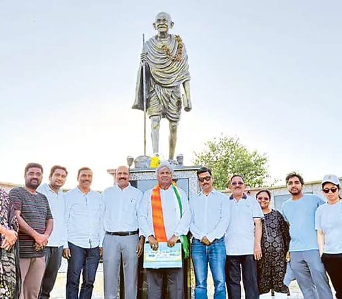 డల్లాస్ లో మహాత్మాగాంధీ స్మారక స్థలిని సందర్శించిన AP ఉత్తర అమెరికా ప్రత్యేక ప్రతినిధి జయరాం కోమటి