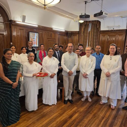 Brahma Kumaris UK to India House (High Commission of India, London)for a special RakshaBandhan Celebrations