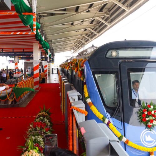 PM Modi Inaugurated the Poonamallee-Vadapalani stretch of Chennai Metro Phase-2