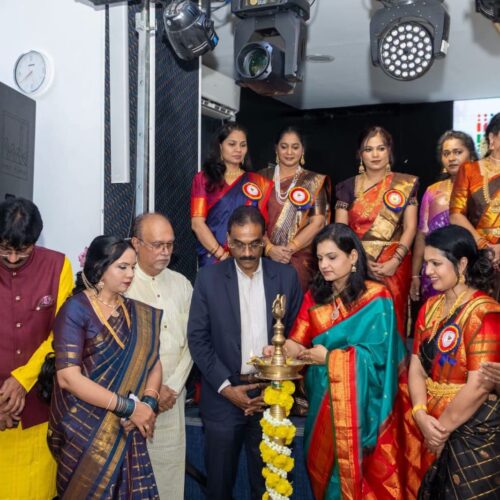 AlaiBalai 2026, organised by Telangana Jagruthi Qatar at ICC Ashoka Hall, Doha.Ms. Prathima Reddy, spouse of the Ambassador of India to Qatar attended
